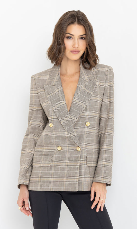 Maverick Plaid Blazer