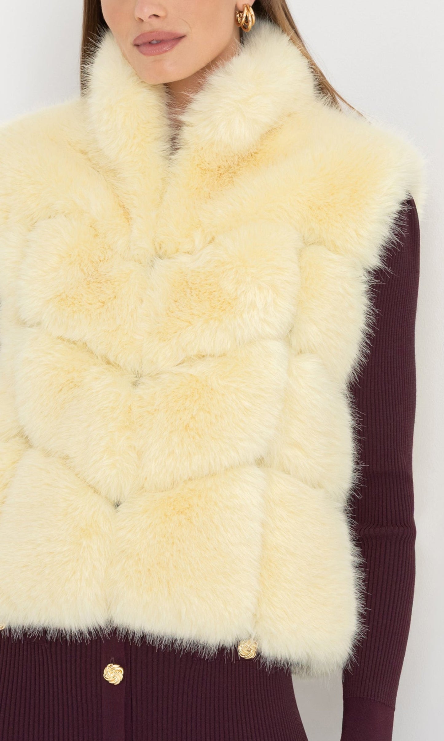Rosario Faux Fur Vest