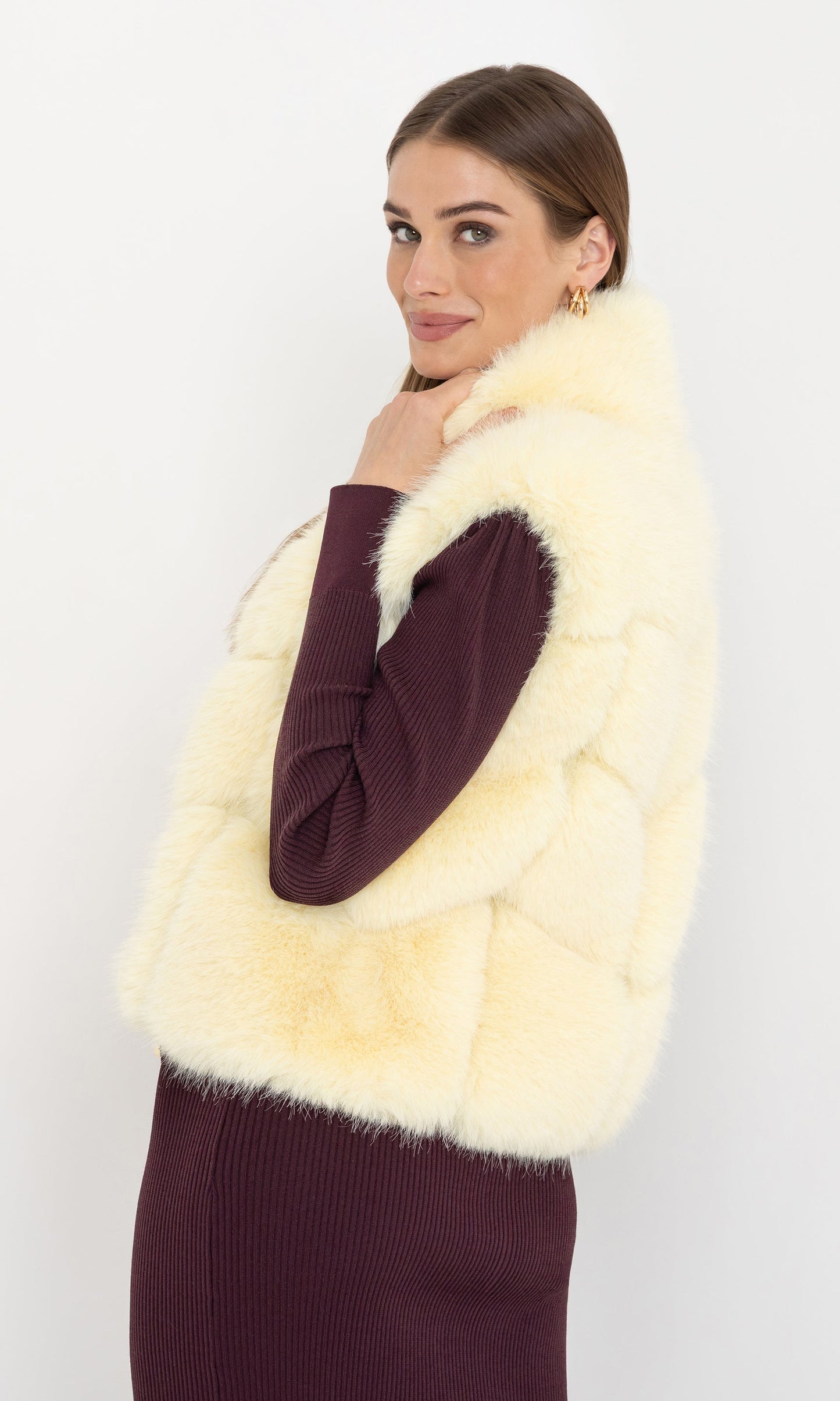 Rosario Faux Fur Vest