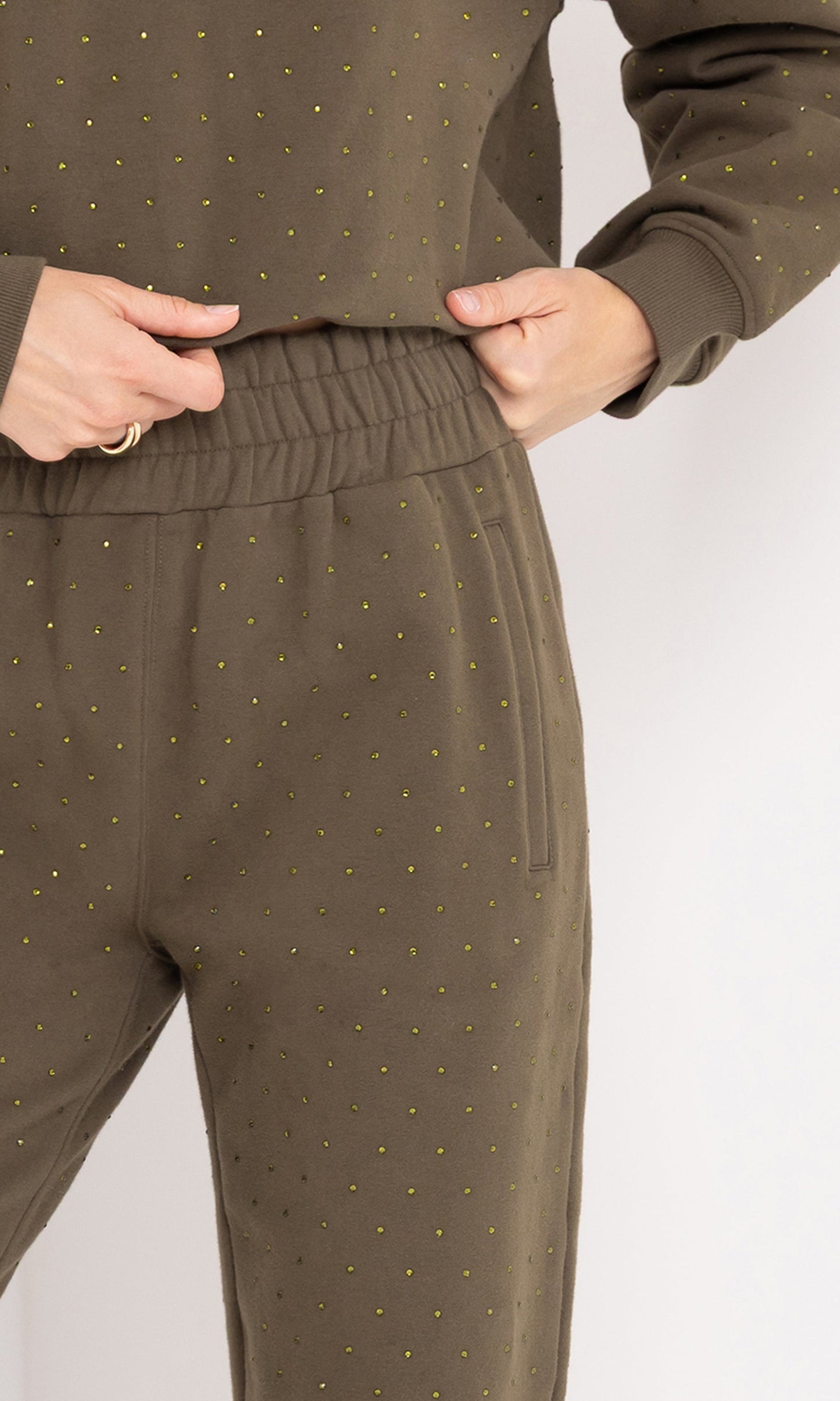 Ruel Crystal Sweatpants