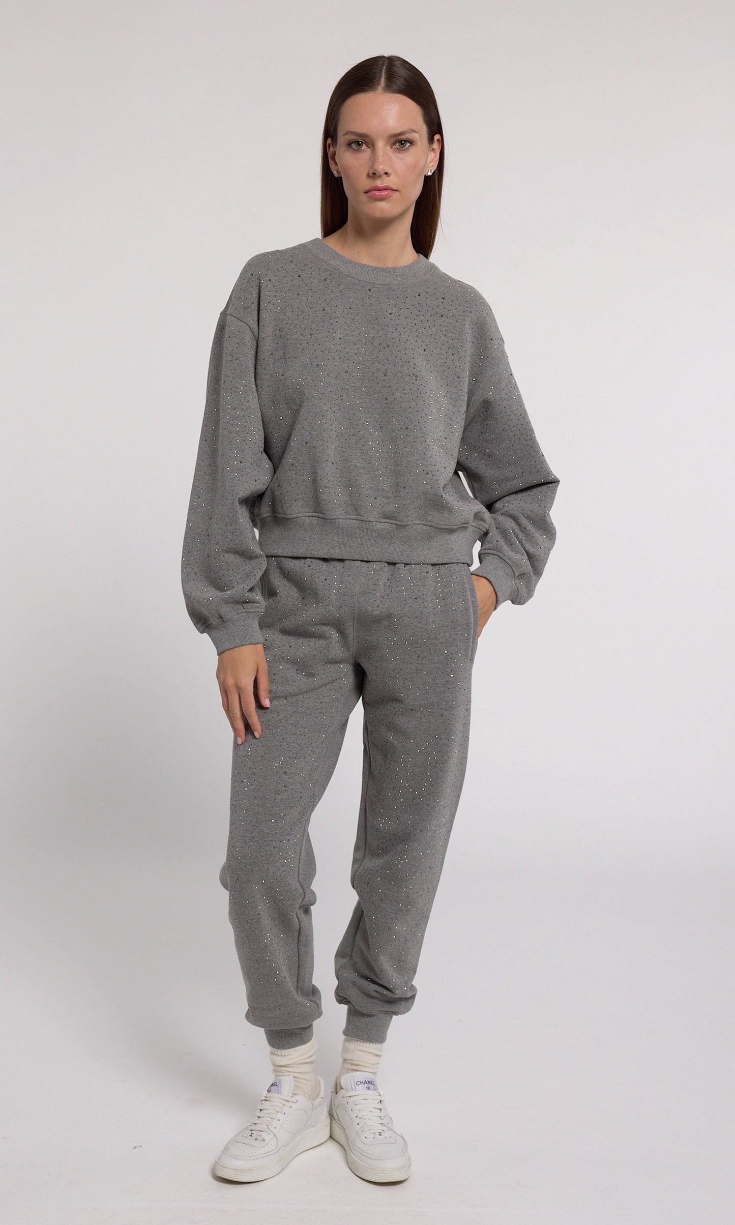 Colby Compact Crystal Sweatshirt