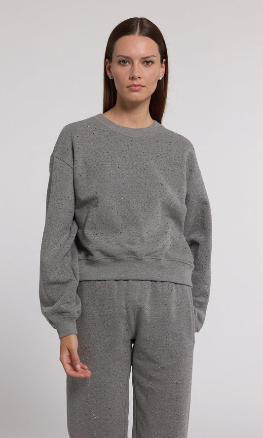 Colby Compact Crystal Sweatshirt
