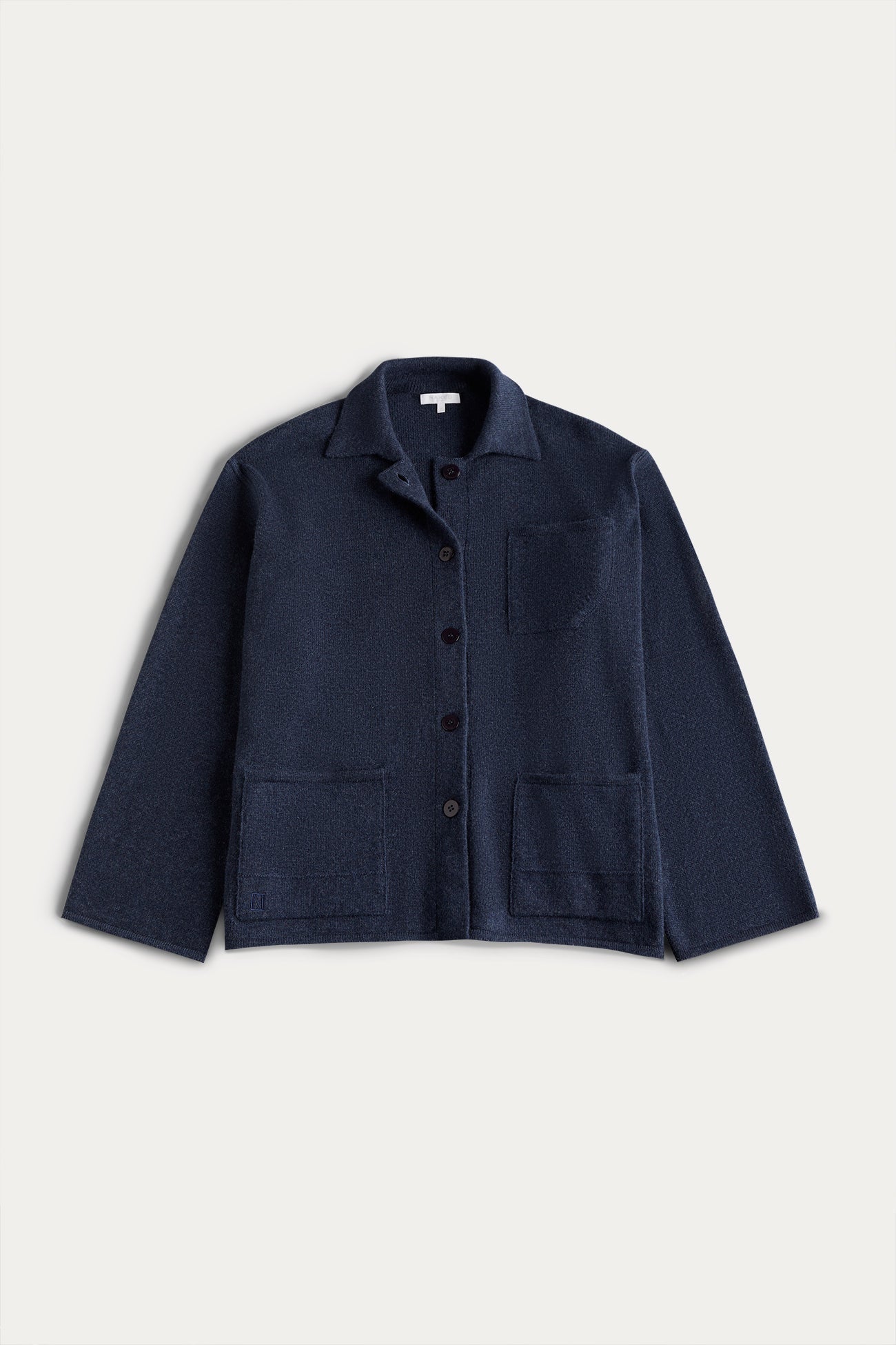ROME DENIM CASHMERE CHORE JACKET