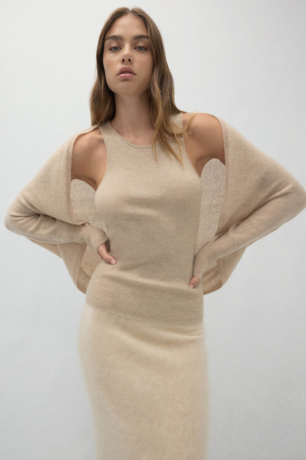MELI CASHMERE SHRUG