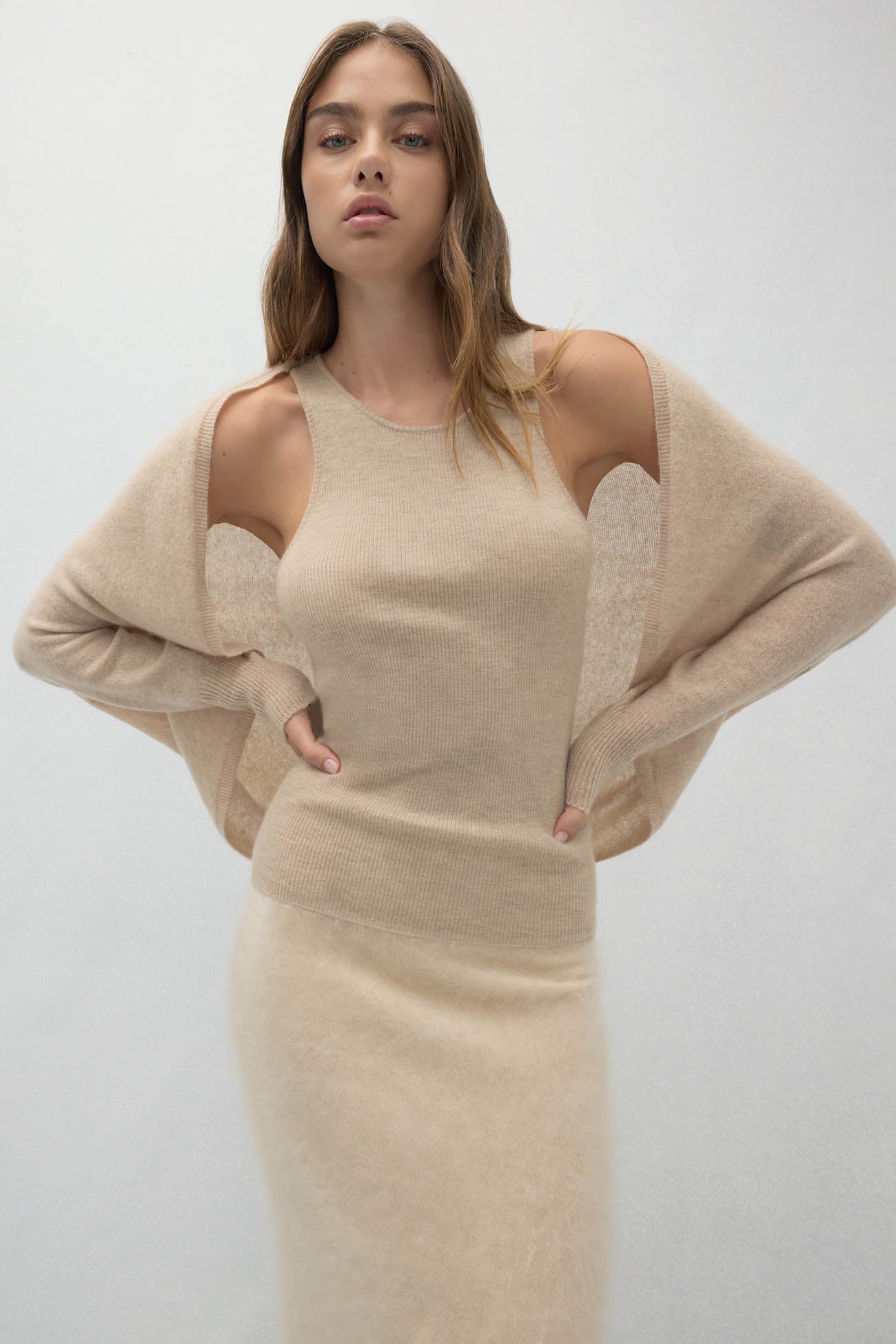 MELI CASHMERE SHRUG