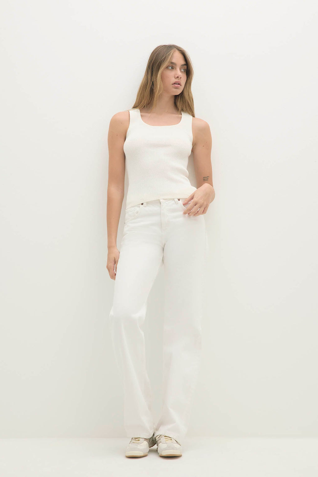 BLYTHE COTTON CASHMERE TANK