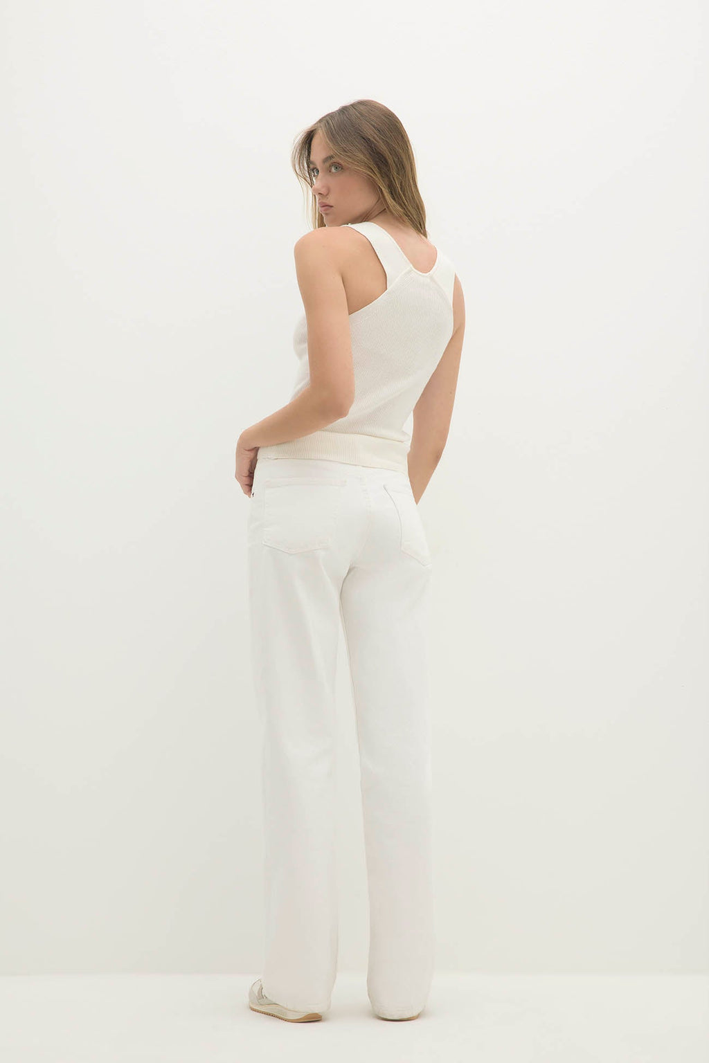 BLYTHE COTTON CASHMERE TANK