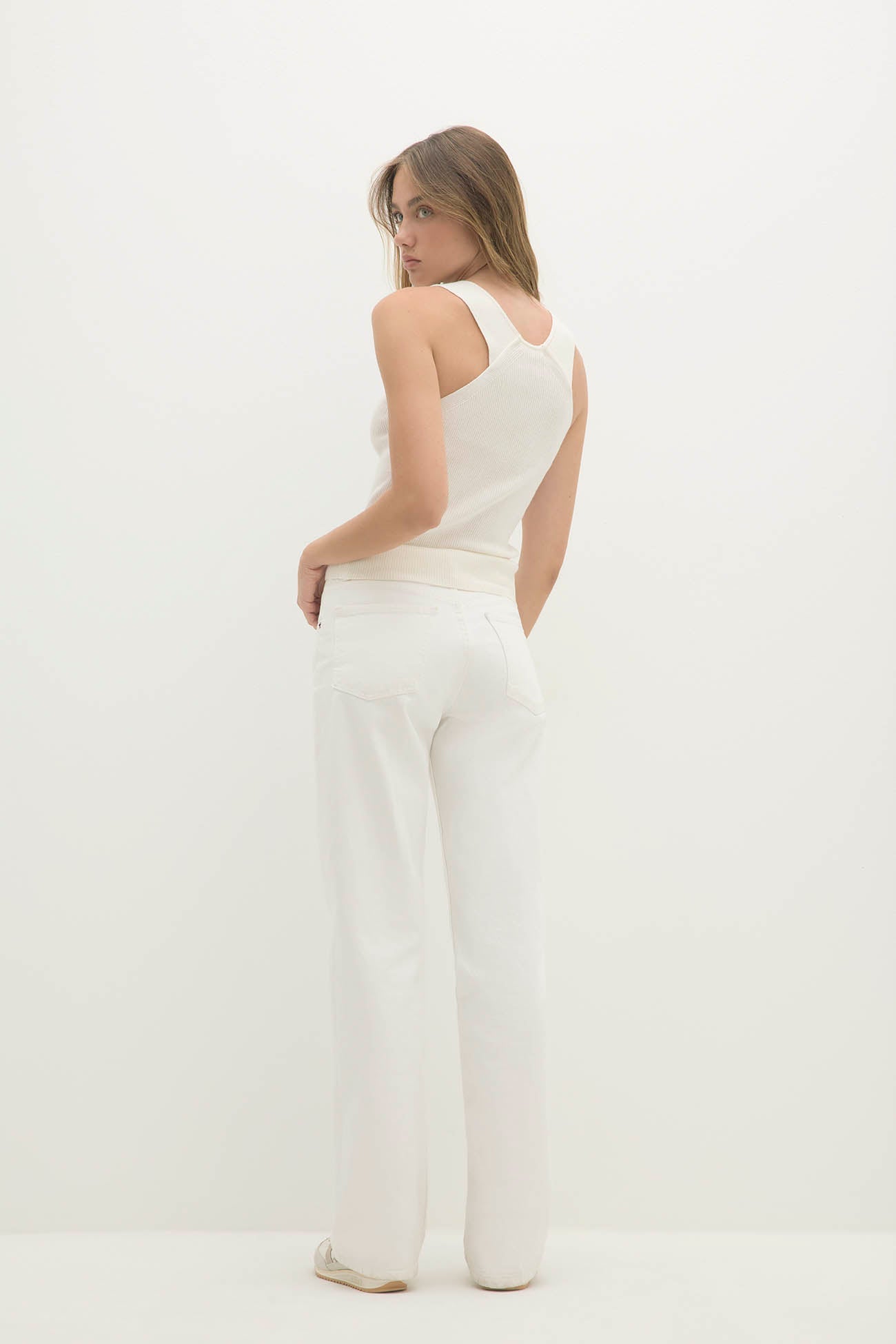 BLYTHE COTTON CASHMERE TANK