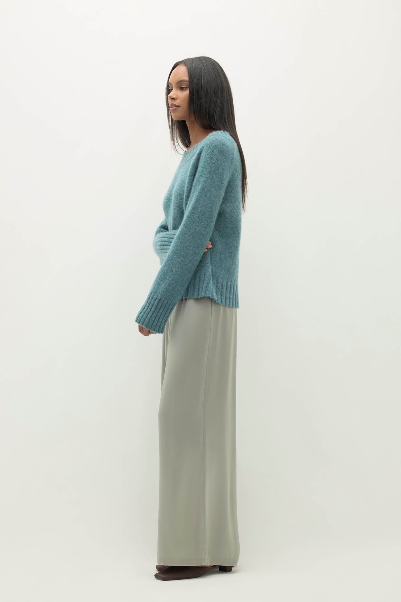 GIORGIA CLOUD SPUN CASHMERE BOATNECK