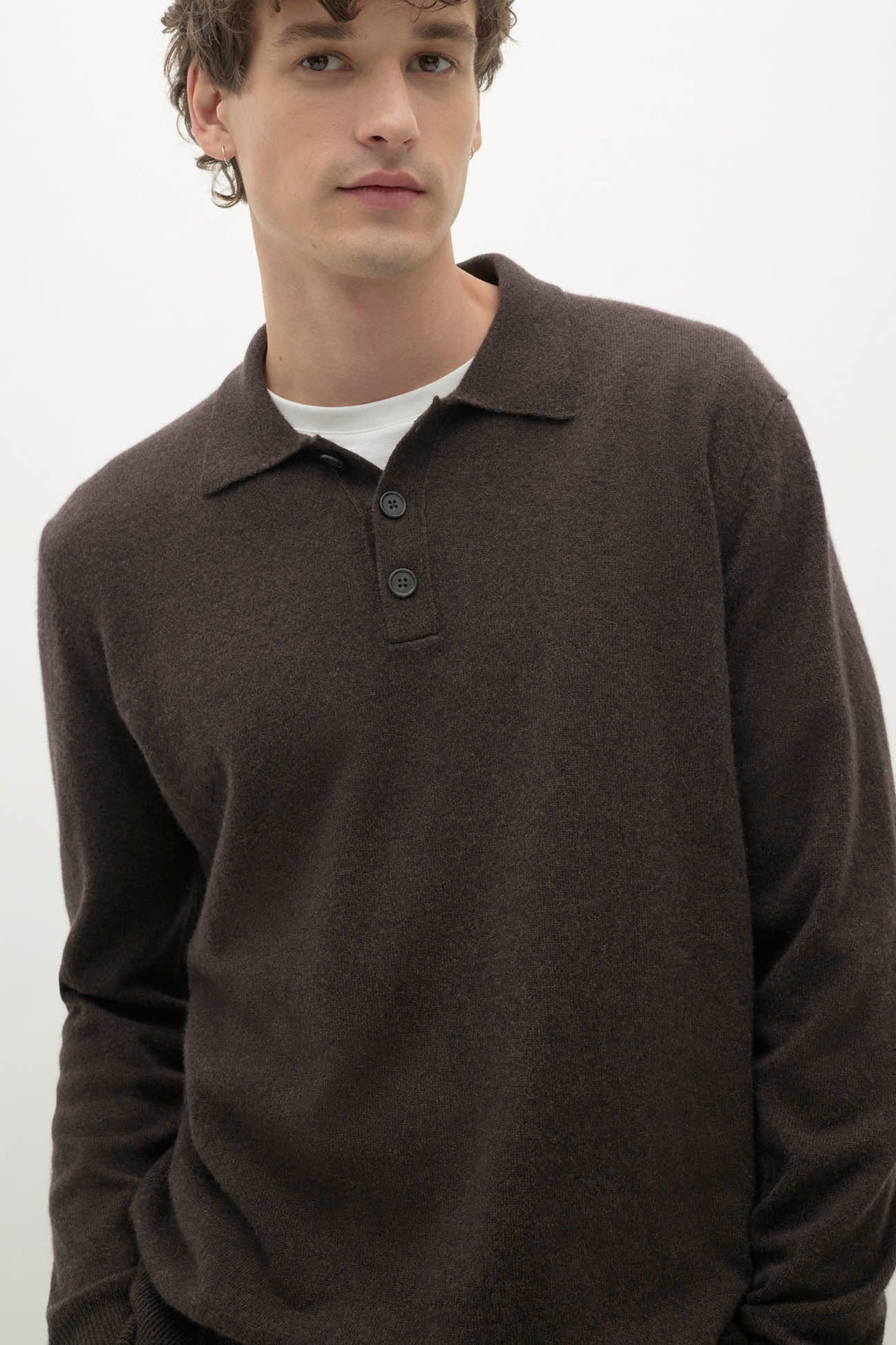 ALESSANDRO CASHMERE POLO