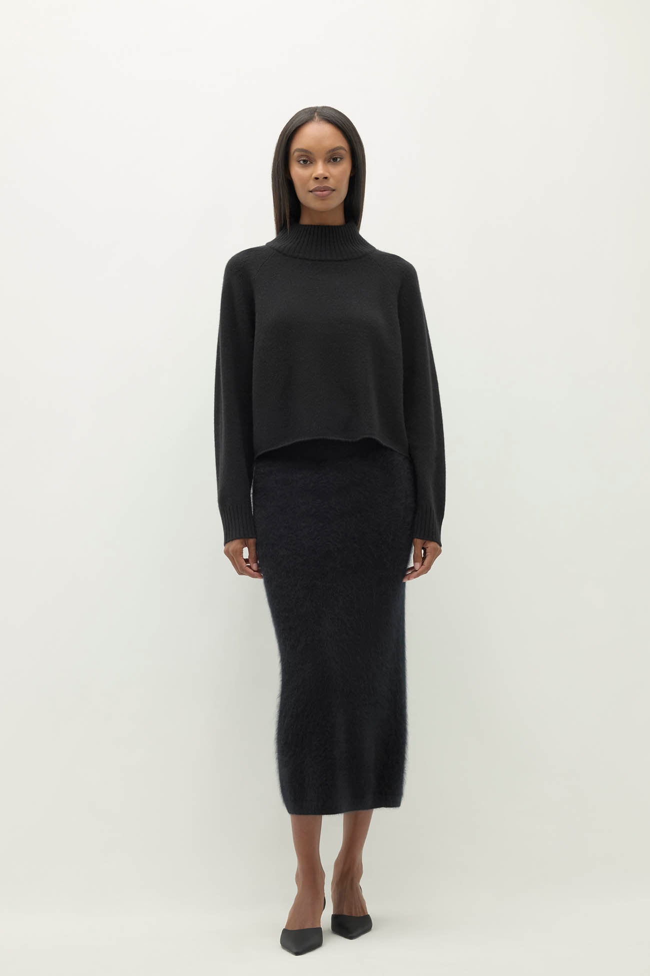 NOEMI CASHMERE MOCK NECK
