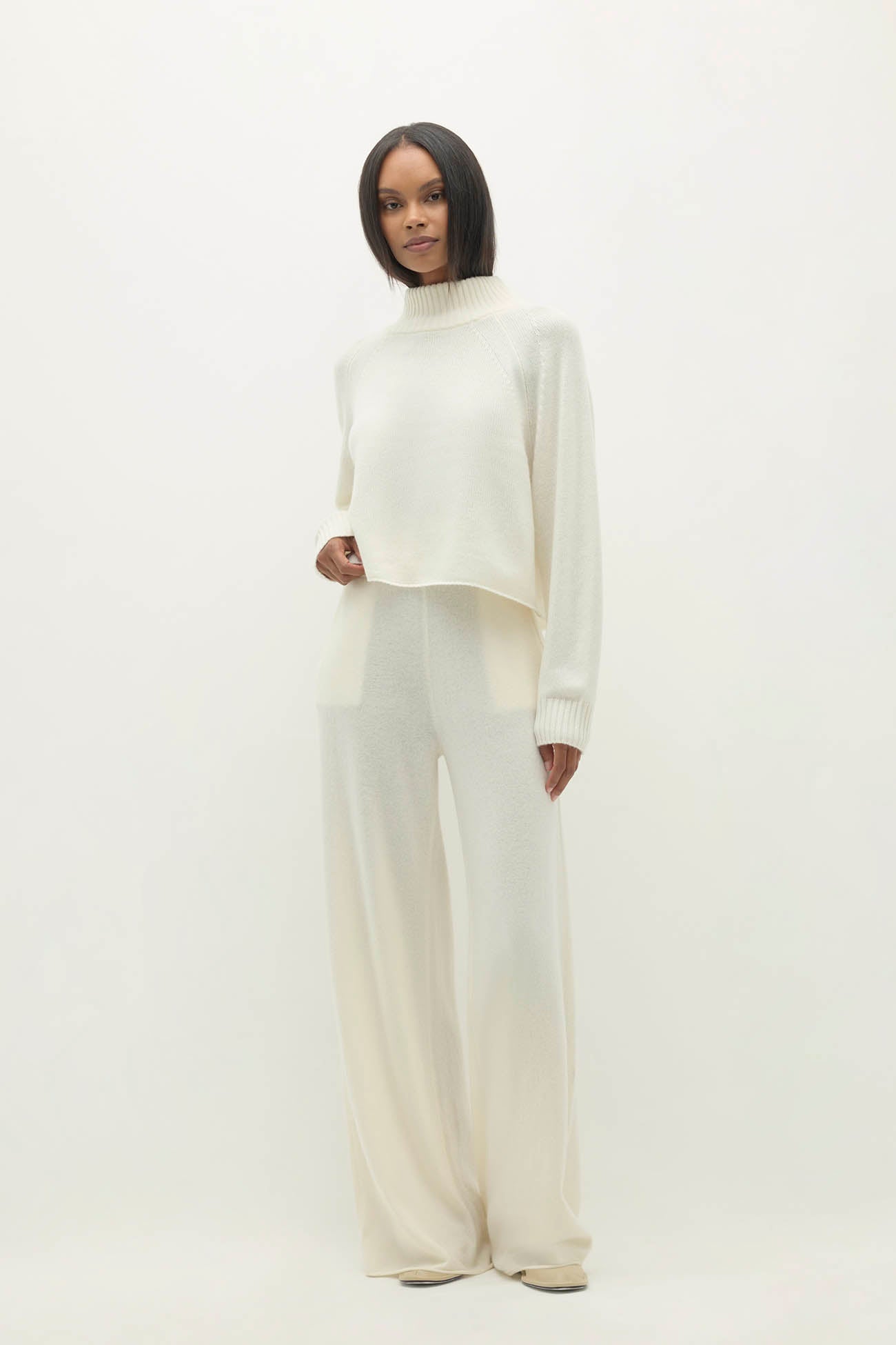 NOEMI CASHMERE MOCK NECK