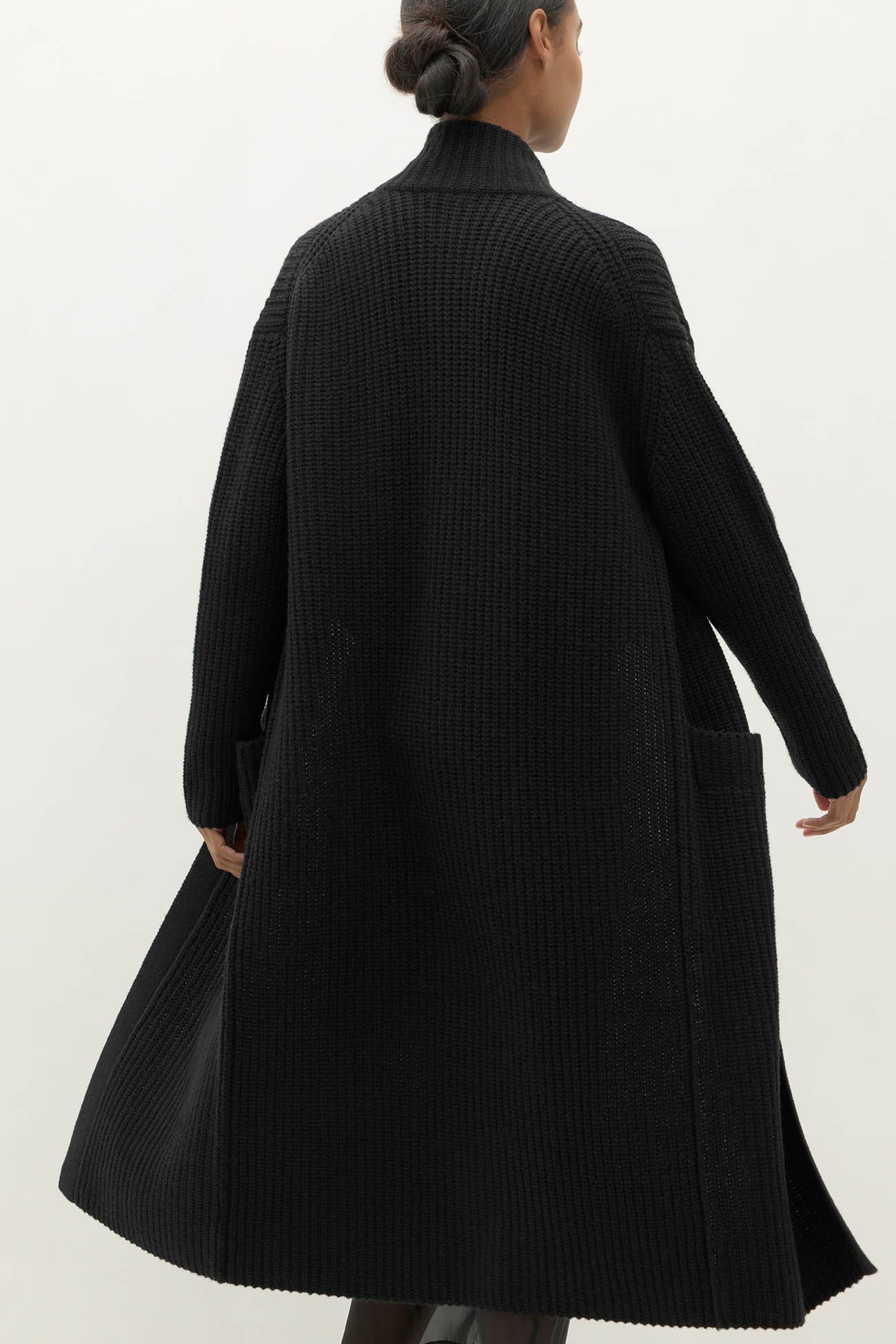 ADRIANA FISHERMAN RIB CARDIGAN