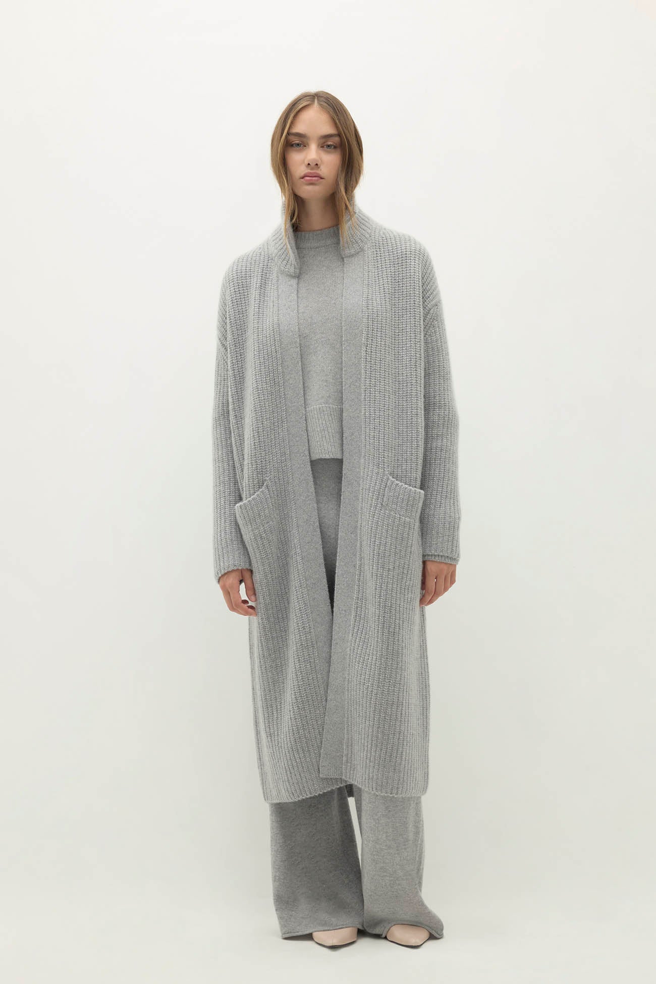 ADRIANA FISHERMAN RIB CARDIGAN