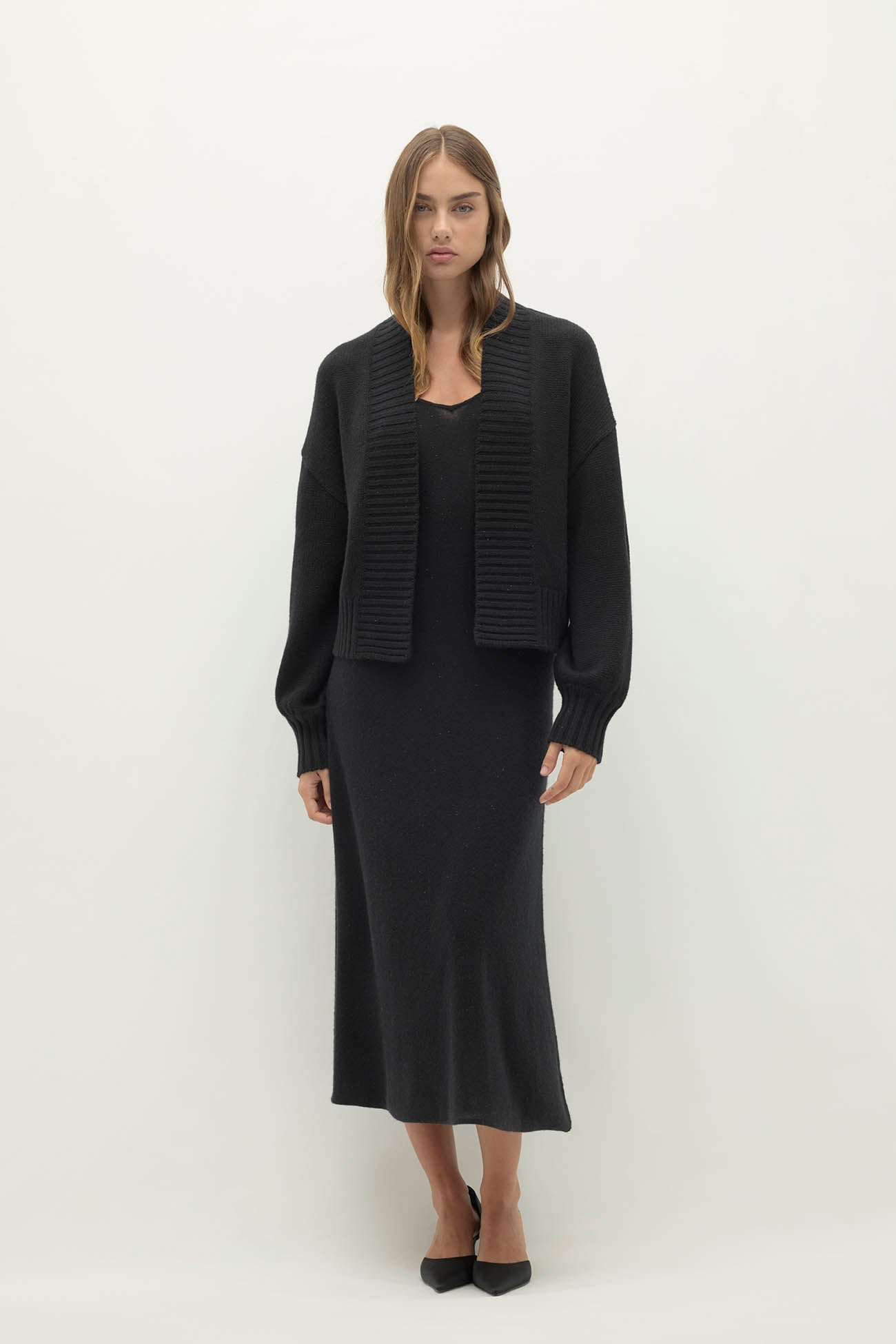 ROBERTA SEQUIN CARDIGAN