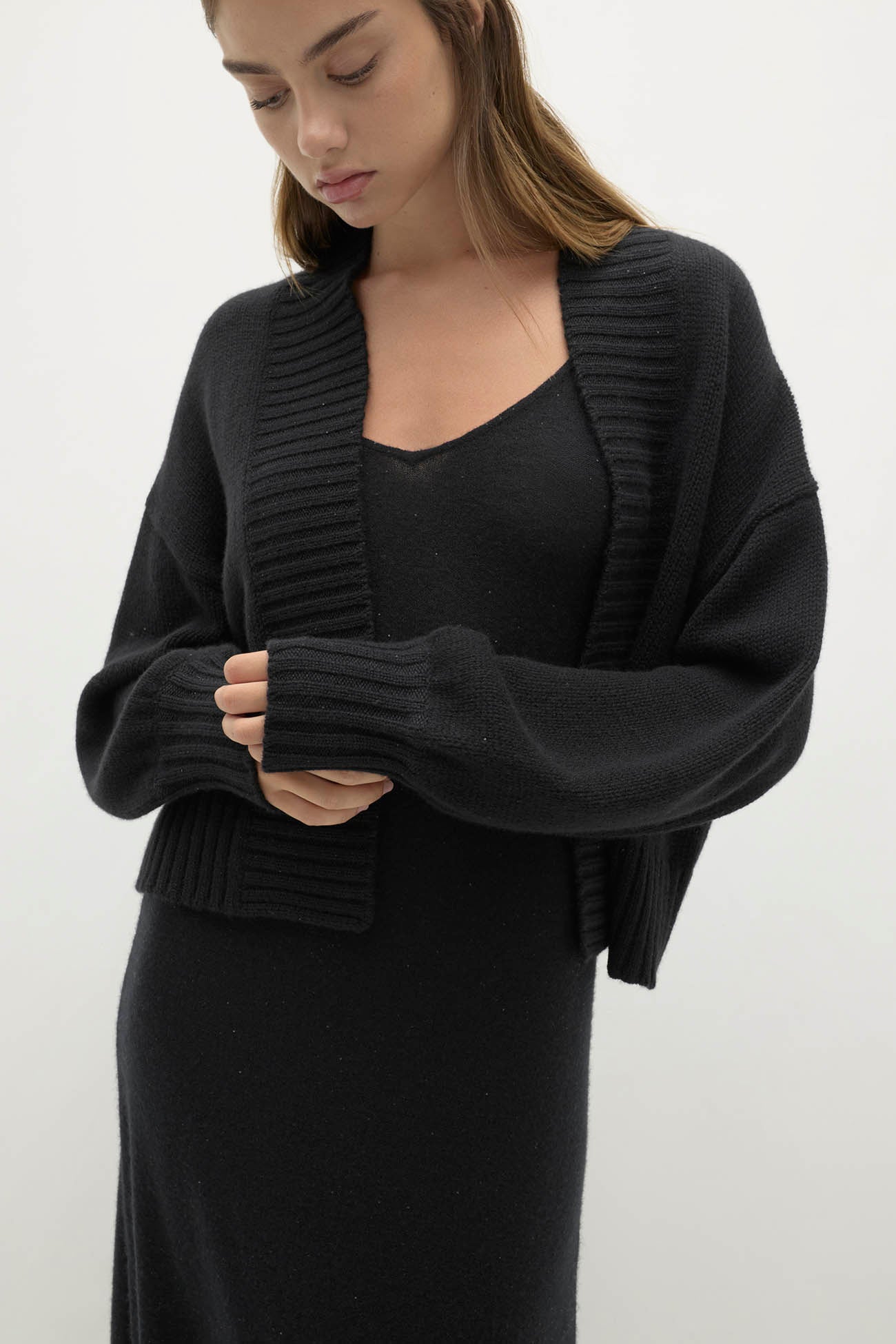 ROBERTA SEQUIN CARDIGAN