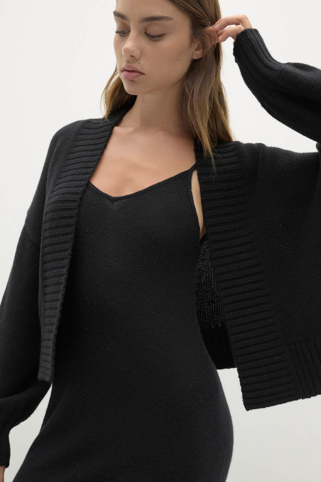 ROBERTA SEQUIN CARDIGAN