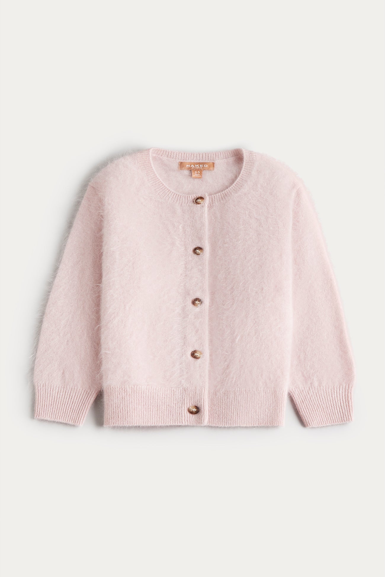 LOLA KIDS BRUSHED CASHMERE CARDIGAN