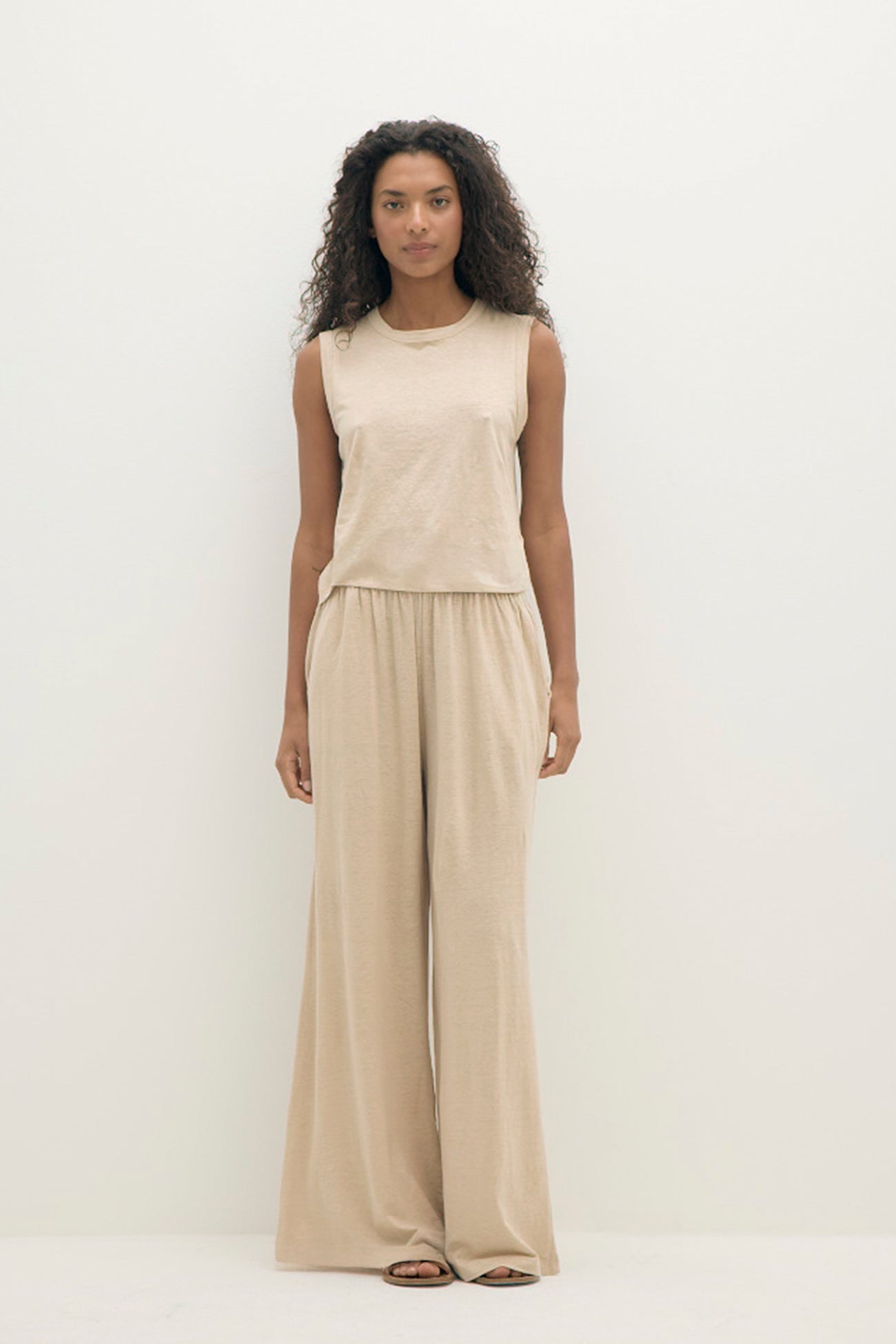 LUELLA LINEN TANK TOP