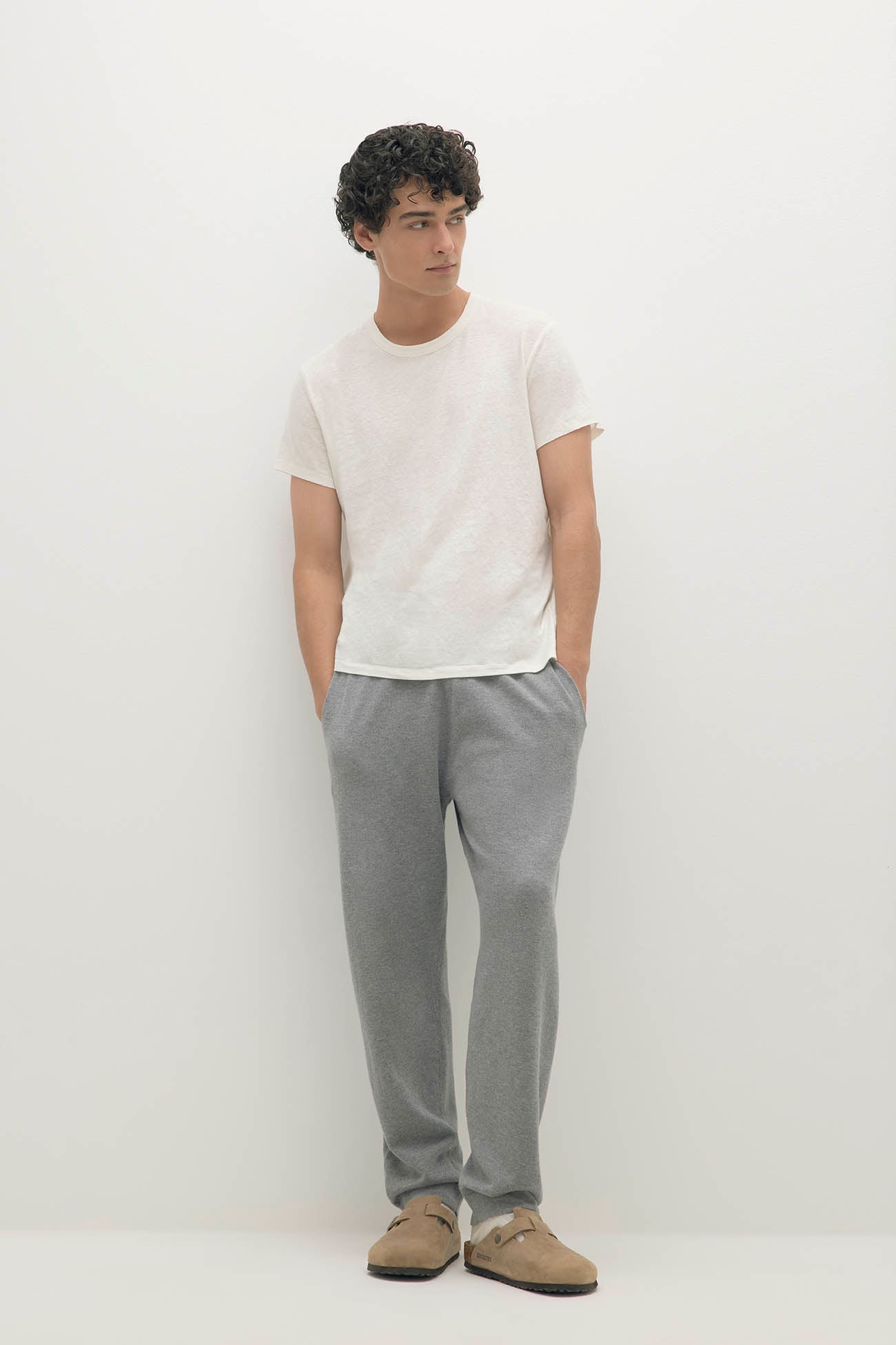 KYLE LINEN CREWNECK TEE