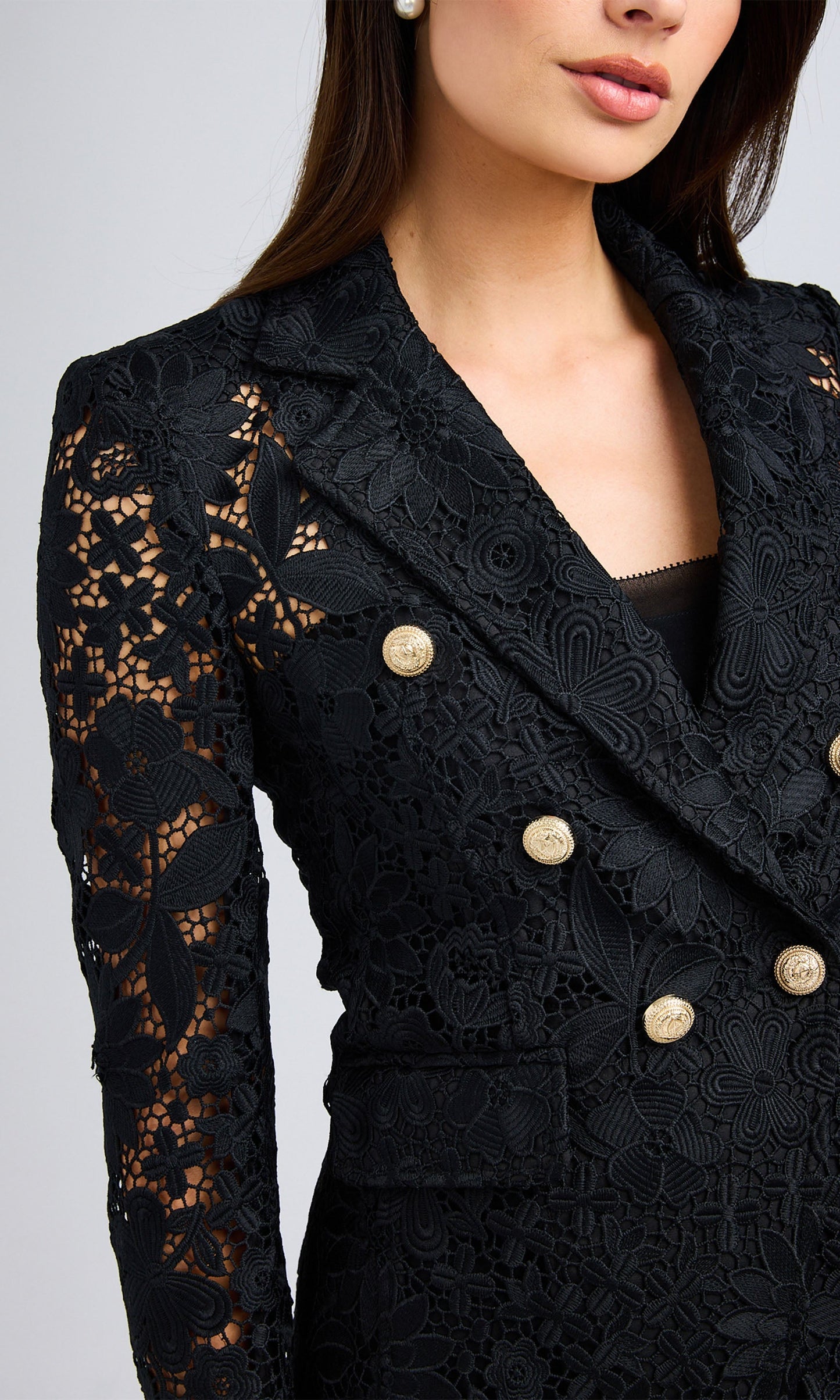 Eliza Lace Blazer