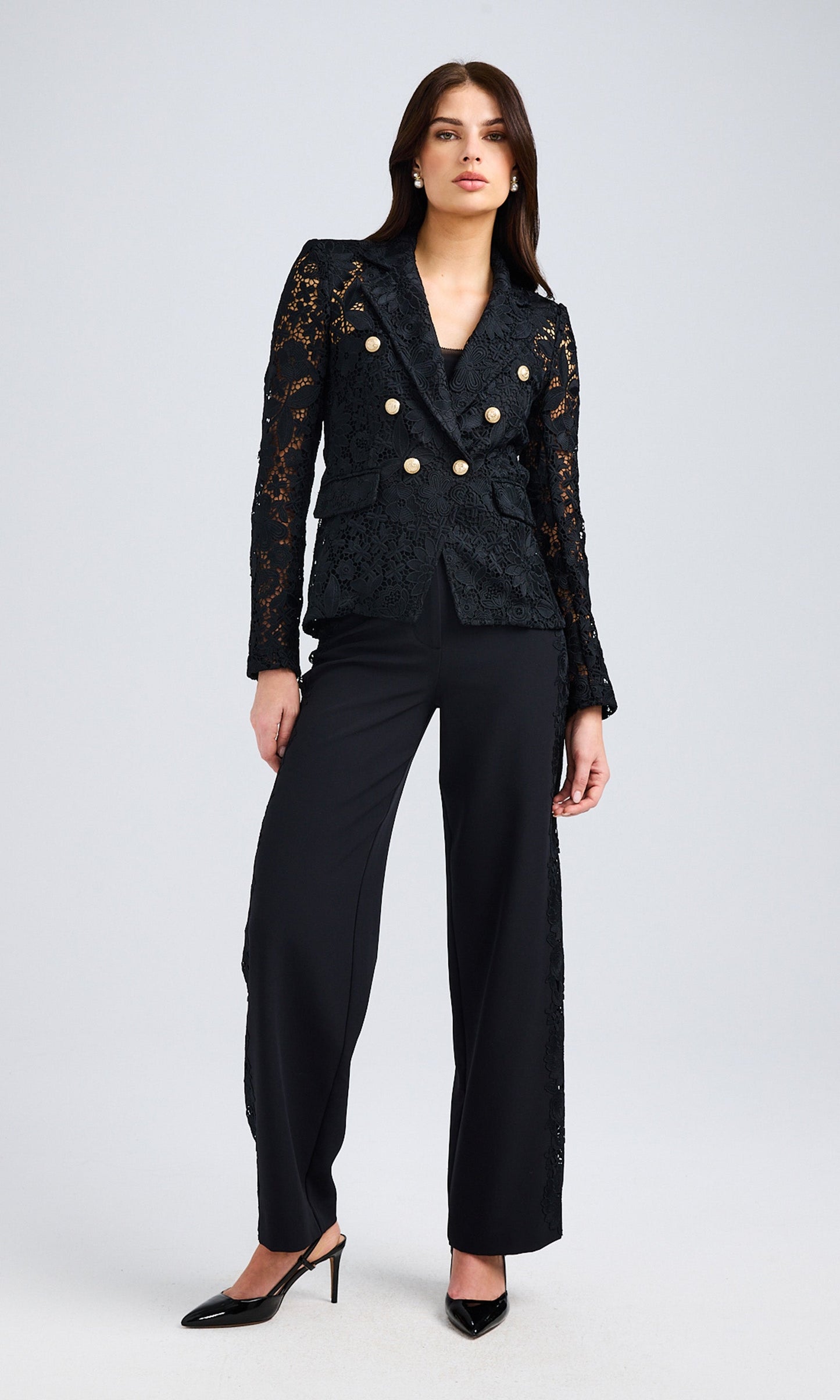Eliza Lace Blazer