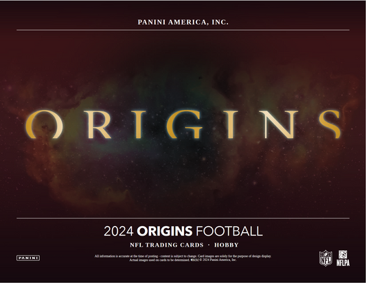 2024 Panini Origins Football Hobby 16 Box Case