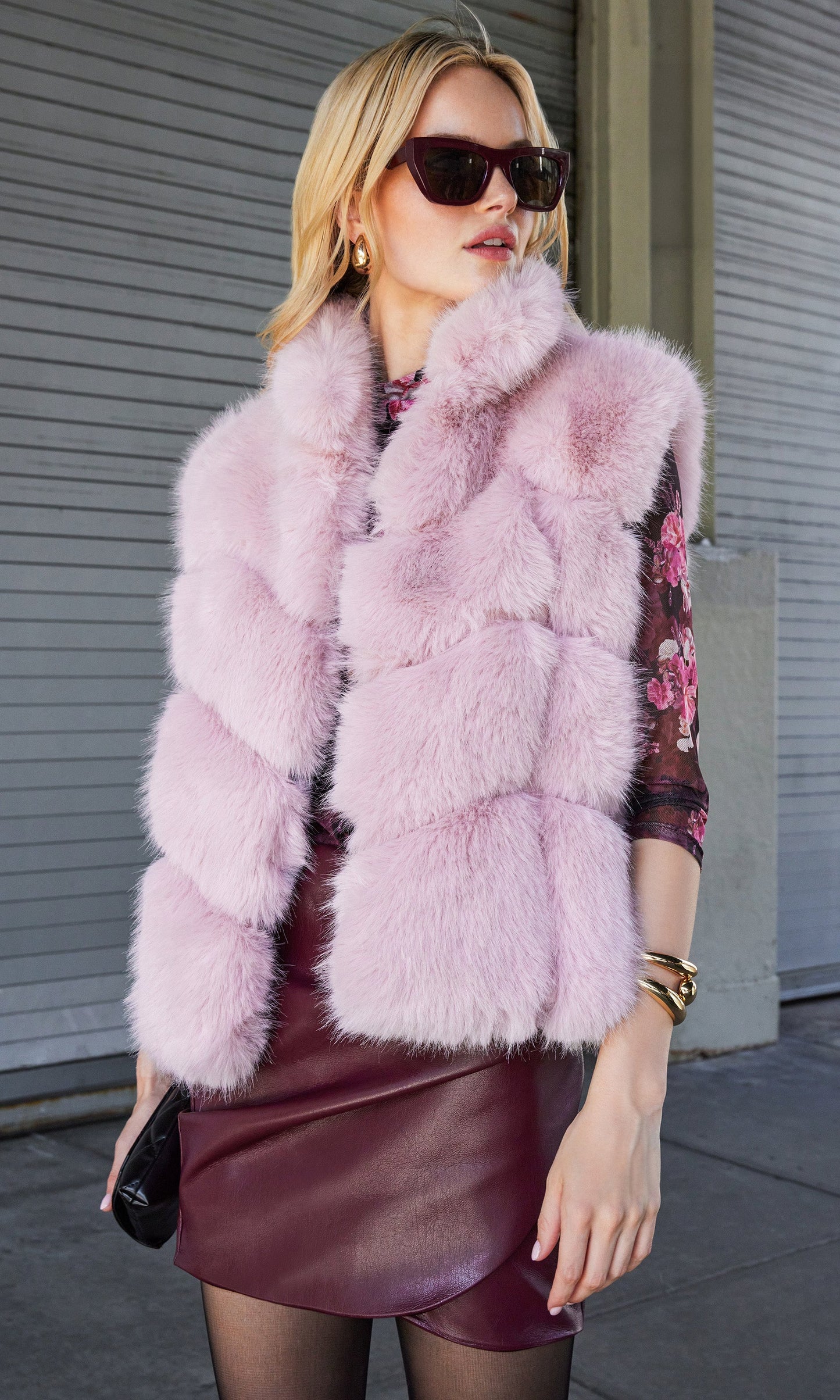 Rosario Faux Fur Vest