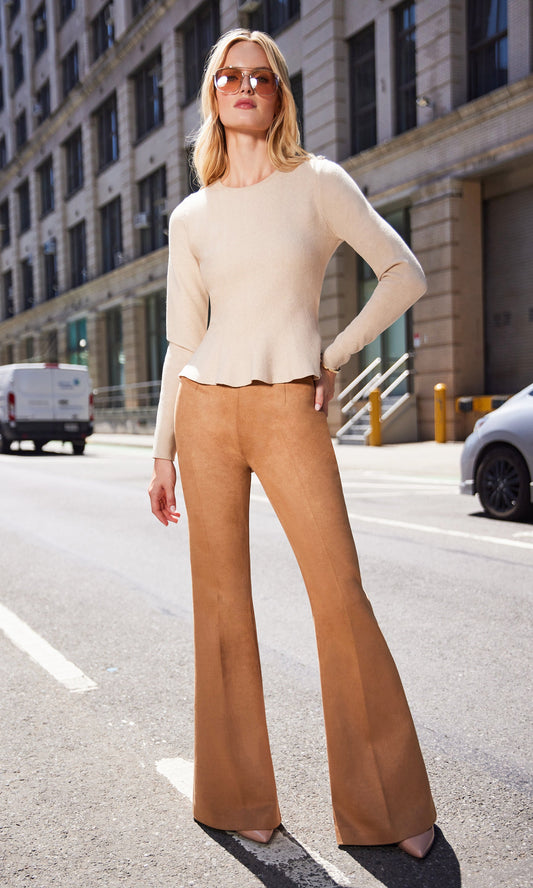 Wesley Vegan Suede Pants
